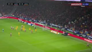 【スペイン】アトレチコvsバルセロナ戦ダイジェスト／メッシ決勝点