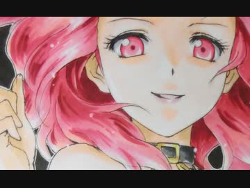 【東方描いてみた】ヘカーティア・ラピスラズリ【コピック】