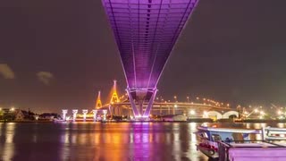 Bhumibol Bridge, Chao Phraya River　竹山博人