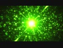 4k-abstract-stars-green-holiday-festival-celebration-background-loop　大内徹
