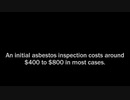 How much does it cost for asbestos testing (Asbestos Testing Alexandria VA)