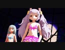 【icemega5モデル】骸骨楽団とリリア【全員水着】