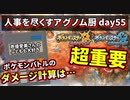 【ポケモンUSUM】人事を尽くすアグノム厨-day55-【ダメージ計算の重要性と最善手】