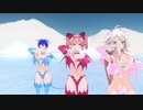 【MMD】IAトリオで夕暮れ蝉日記【カメラ移動・字幕無】(1080p_60fps)