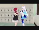 【にじさんじMMD】 手押し相撲 【リゼアン】