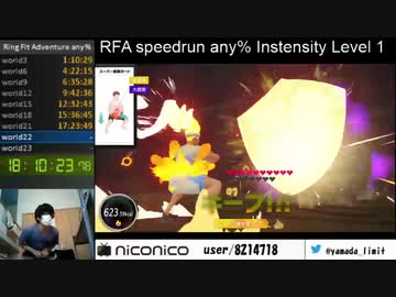 リングフィットアドベンチャー any％RTA 19:49:14 part8(END)