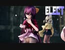 【MMD艦これ】神風型でELECT　ノーパンパンストVer　歌詞つき
