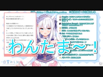 犬山たまきちゃんのモノマネをする白雪みしろちゃん Nicozon
