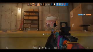 【淫夢実況】迫真初投稿　1vs5の裏ワザ【r6s】