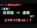 第2章1講目　虚数とは何か？　数の拡張の歴史を探る！