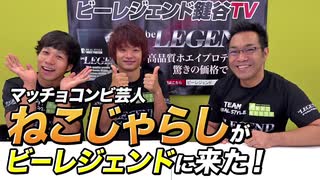 【グラップラー刃牙芸人】ねこじゃらしの2人がビーレジェンドにやって来た！【ビーレジェンド チャンネル】