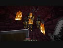 【マイクラ】虎穴に入って墓穴掘る騒音兵【実況音量注意】