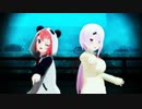 【MMD】笹木咲と椎名唯華でロキ【さくゆい】