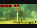 【ゼルダの伝説　BreathoftheWild】剣の試練　極位クリアするまで終われない　part1