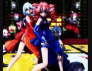 Ray MMD【虎視眈々】 Tda式改変 初音ミク 弱音ハク 重音テト Dress
