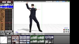 2019/12/14 00:04　放送分_MMD作業 　モーション修正