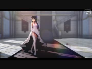 【MMD艦これ】ドレス姿の榛名で「帝国少女」【進水日記念】