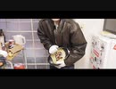 自分をアニメカイジだと信じてやまない怪力男性が自作クレープとジュースで一杯やって優勝する動画です。