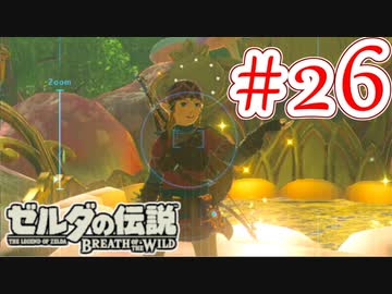 【ゼルダの伝説ブレスオブザワイルド実況】3Dで広大な世界を自由に走り回れる楽しさをおすそ分け！？part26