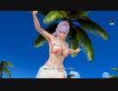 DoAX Venus Vacation :: Fiona Gravure Panel (Misty Lily SSR) with malfunction and lotions