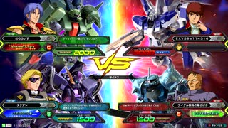 20191130　ベルガ・ザクⅢ改VSハイニュー・グフカスタム　シャッフル