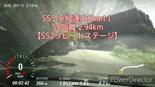 TGRラリチャレ丹波篠山 SS5 多紀連山ShortⅠ リピート【ラリーの粗法師 2019】