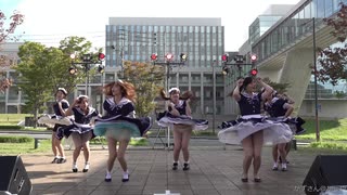 【4K】にゃんぱどーる メイドアイドル 九大祭