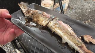 結婚できない男の一人バーベキュー