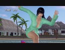 【DOAX3F】ピョンピョンゲーム 女天狗編