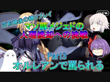 【FGO】空前絶後の縛りプレイ～マゾ豚メジェドの人理焼却への挑戦～Part3【ゆっくり】