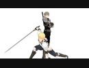 【エビオ】エビオとエクスオルタでBadApple!【MMD】