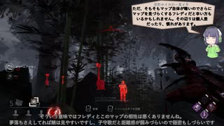 【Dead by Daylight】きりたんで目指すキングオブフレディ 3-15【VOICEROID実況プレイ】