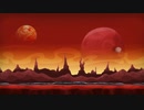 final-cartoon-seamless-alien-landscape-animation　大内徹