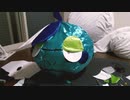 ジメレオンの着ぐるみ制作中です