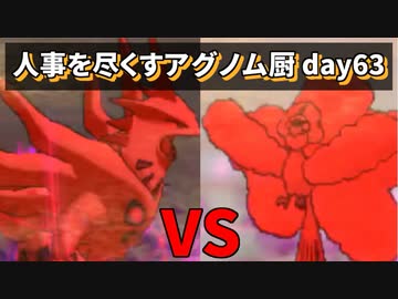 【ポケモンUSUM】人事を尽くすアグノム厨-day63-【マイクが入ってない時に限って熱い試合】