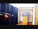 AK47でガス缶を撃ってみた