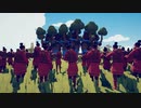 【TABS】中国兵 100人（連弩） vs いろんなユニット【Totally Accurate Battle Simulator】