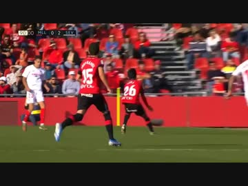 【アシスト未遂3】久保建英、孤軍奮闘　マジョルカ VS セビージャ