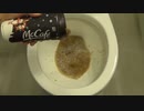 マクドナルドのコーヒーをトイレに流してみた