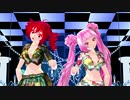 【小春音アミ　重音テト】 からくりピエロ 【MMD】