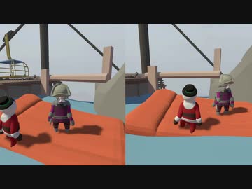 【実況】ヒューマン フォール フラット（Switch版）をいい大人達が本気で遊んでみた。part10