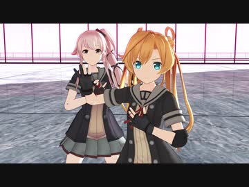 【MMD艦これ】あぶぅと由良さんの『ONE OFF MIND』