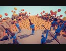 【TABS】ラプター 150頭 vs いろんなユニット【Totally Accurate Battle Simulator】