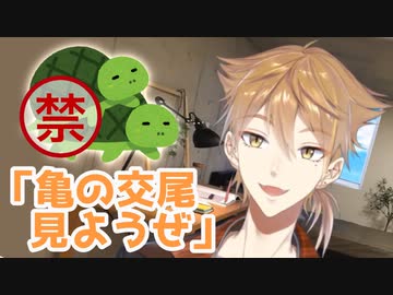 朝から亀の交尾動画を見た話をする伏見ガク