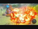 依頼を受けて、イカダで川を下りながらオコバに爆弾矢を撃ち込んでみた
