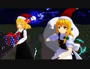 【東方MMD】#9 ルーマリクリスマス