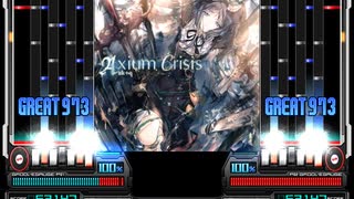 【キー音無しBMS】Axium Crisis→Grievous Lady