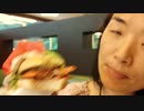 口元ドアップ♡　リスちゃんのバーガーレビュー