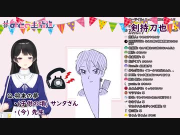 子供の頃の夢はサンタさんだった剣持刀也【月ノ美兎のお誕生日記念凸待ち企画より】