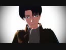 【進撃のMMD】自作兵長でアンヘル【兵長誕2019】